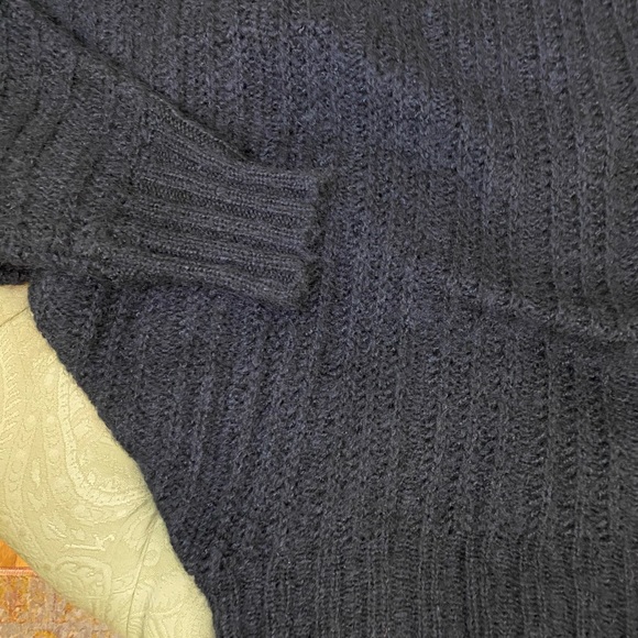 Susana Monaco Cowl Neck Sweater Size M/L Black Very Soft NWT Retail $125 - Picture 4 of 12